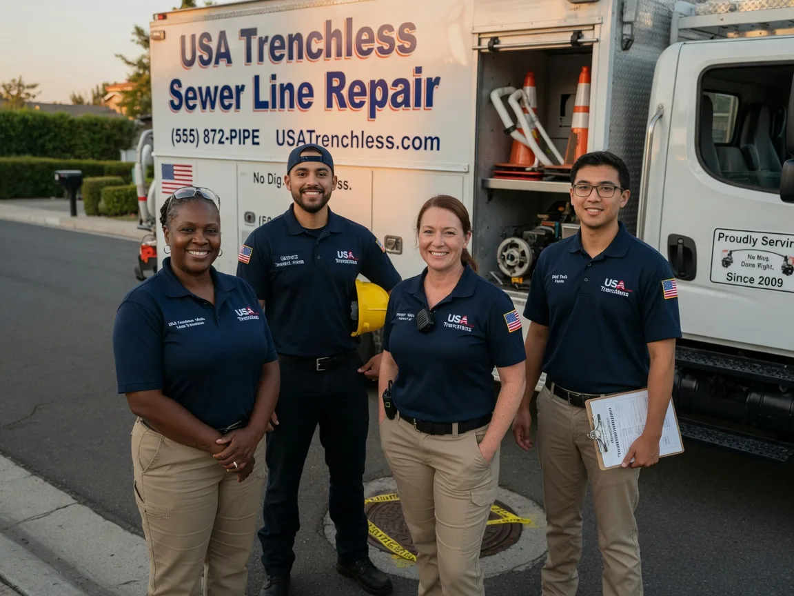Sewer Line Repair company in New Waverly, IN